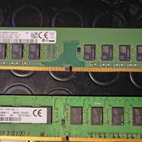 Kit RAM DDR4 2x8 GB 2133 mhz Samsung Kingston