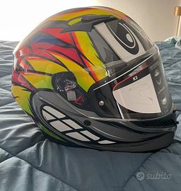 casco moto agv e giacca axo