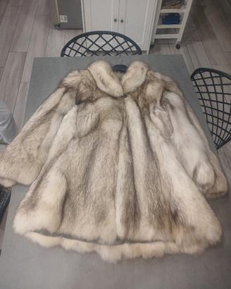 PELLICCIA DI VOLPE ARGENTATA