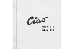 Catalogo ricambi Ciao C7 C9 Boxer prima serie