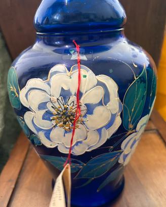 Vaso in vetro di Murano di G. Butteri