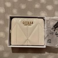 Portafoglio GUESS Aldina piccolo white - nuovo