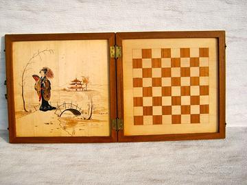 Scacchiera dipinta da Giacomo Anglesio