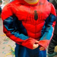 vestito carnevale spiderman 