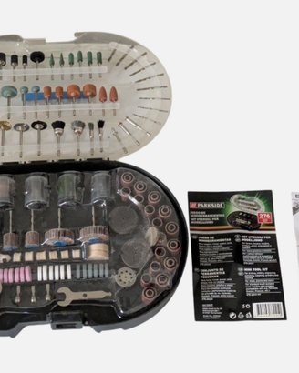 Set di accessori per Dremel Proxxon Parkside 276pz