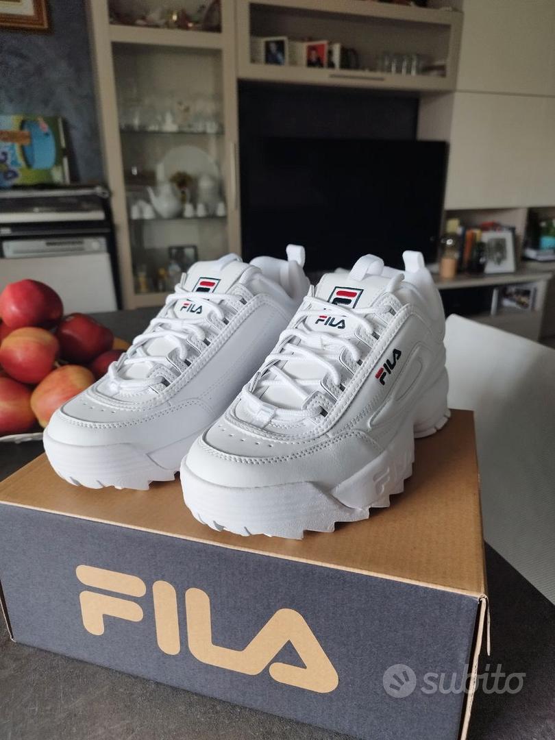 Fila disruptor cheap bianche 38