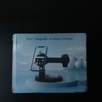 caricabatterie magnetico 3 in 1