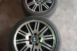4 Gomme antineve BMW con cerchi in lega