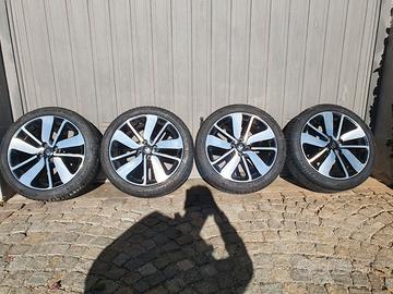 4 cerchi in lega 17" per Clio completi di gomme 4S