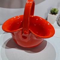 vaso cestino vintage 