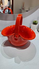 vaso cestino vintage 