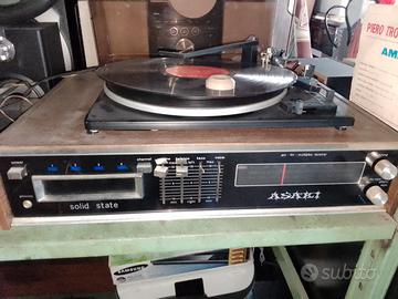 Compatto Giradischi Asaki