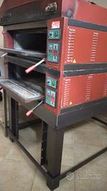 Forno elettrico, cappa aspirazione e banco acciaio