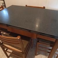 tavolo cucina allungabile con 4 sedie
