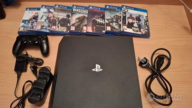 Playstation 4 Pro con giochi