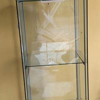 Vetrina espositore con ruote 170 x 37x37