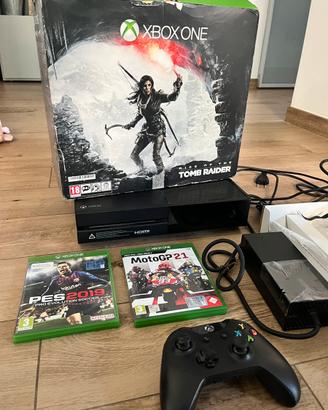 Microsoft Xbox one 1TB nero controller + scatola
