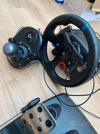 Logitech g29+cambio ad H + upgrade 3drap