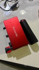 Amplificatore con microfono