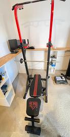 Stazione da fitness con panca