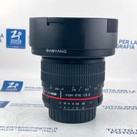 SAMYANG 8 mm f3.5 II PER NIKON + GARANZIA USATO