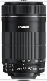 obbiettivo canon EF-S 55-250 stm