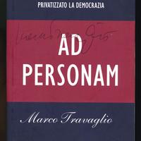 LIBRO AD PERSONAM AUTOGRAFATO DA MARCO TRAVAGLIO