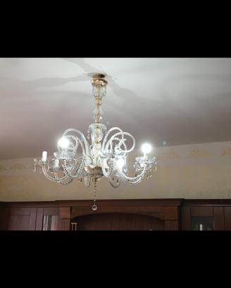 Lampadario cristallo Swarovski