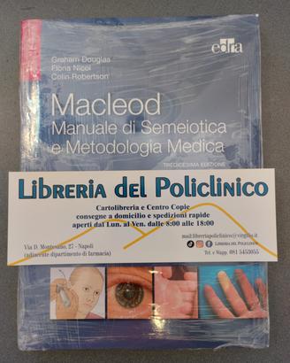 MAcLEOD - 13 ED. MANUALE DI SEMEIOTICA