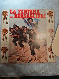 Disco 33giri La fanfara dei bersaglieri 