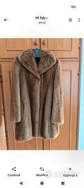 giaccone di castoro vintage