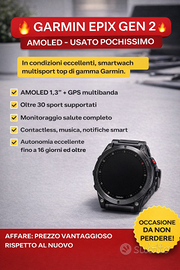 🔥Garmin Epix Gen 2 – AMOLED –🔥