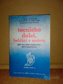 Tecniche dolci, habitat e società, libro tascabile
