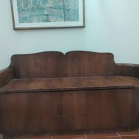 cassapanca in legno primi anni del '900
