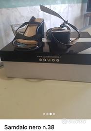 sandalo  nero n.38