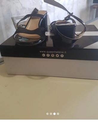 sandalo  nero n.38