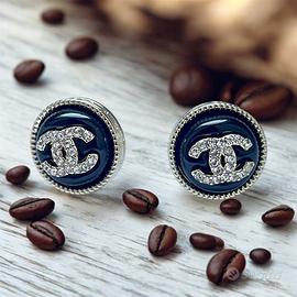 Orecchini-Bottone Chanel