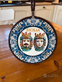 Sottopentola Sicilia Teste di Moro corda nuovo