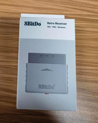 8Bitdo Ricevitore Bluetooth Retro per PS1 e PS2
