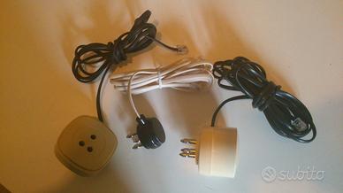 lotto di componenti per impianto telefonico fisso