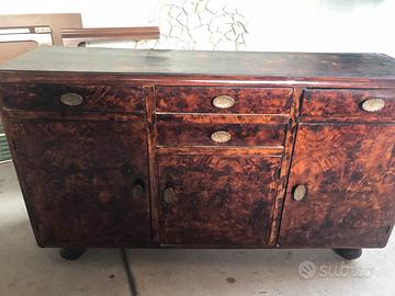 CREDENZA VINTAGE ANNI 50 DA RESTAURARE