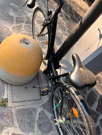 Bike with chain lock