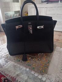 borsa hermes vintage in pelle 