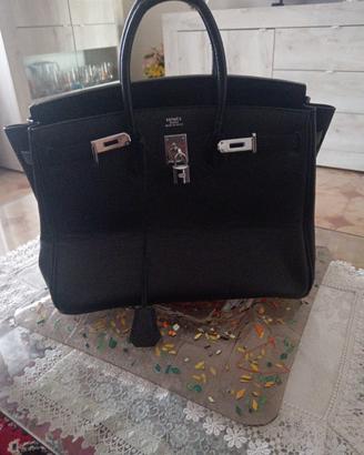 borsa hermes vintage in pelle 