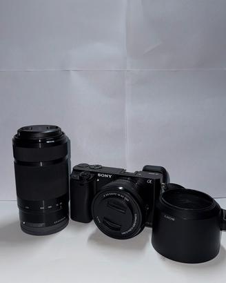 Sony Alpha a6000 Mirrorleas 24,3 MP 16-50 + 55-210
