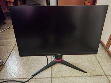 Monitor IPS 1440p 165Hz, 24 pollici