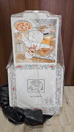 Tovagliette carta e scatole pizza 