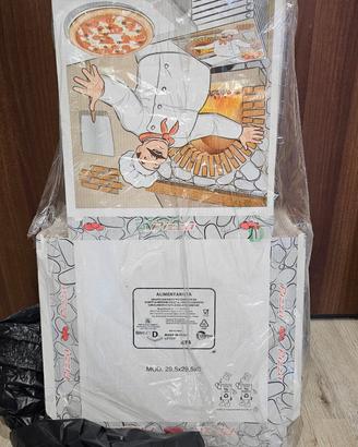 Tovagliette carta e scatole pizza 