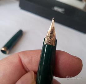 Penna MONT BLANC, stilografica. nuova.pennino oro 
