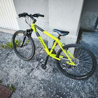bicicletta  b-twin 24"